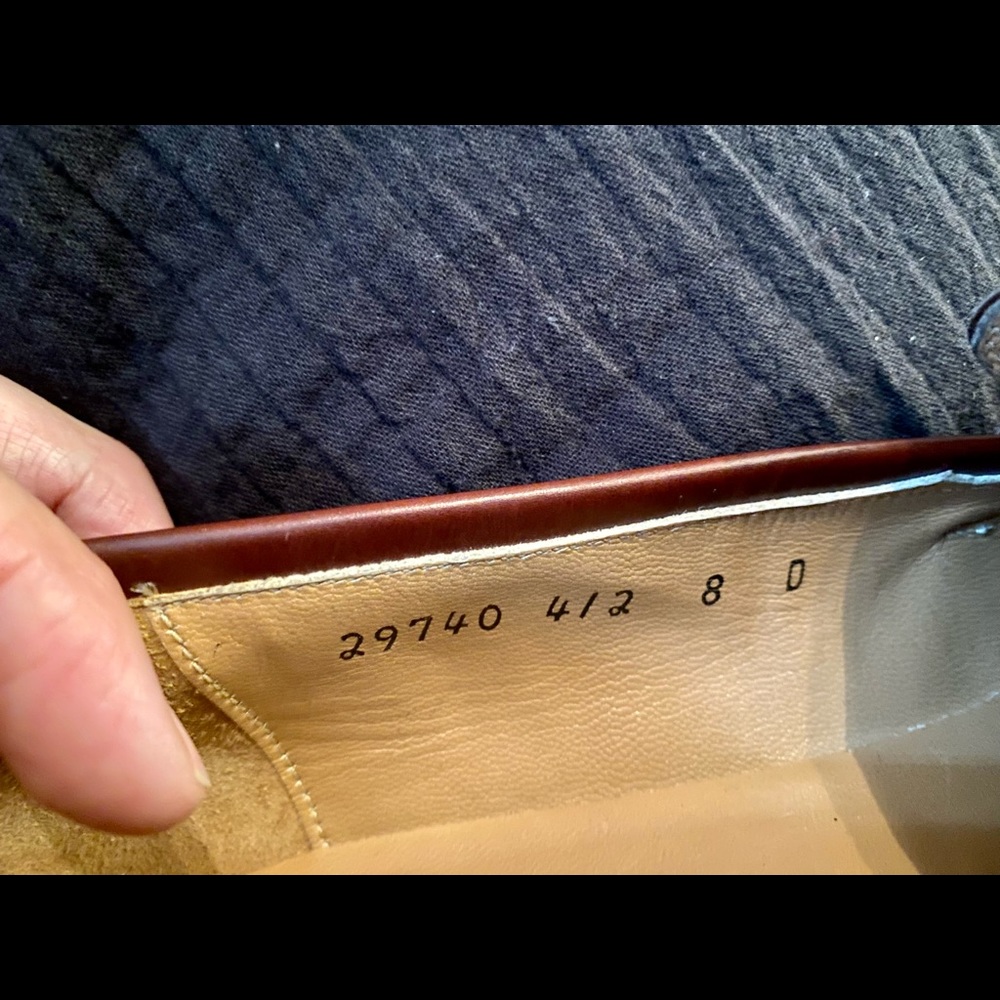 Salvatore Ferragamo brown studio shoes in size 8 - Picture 5 of 12